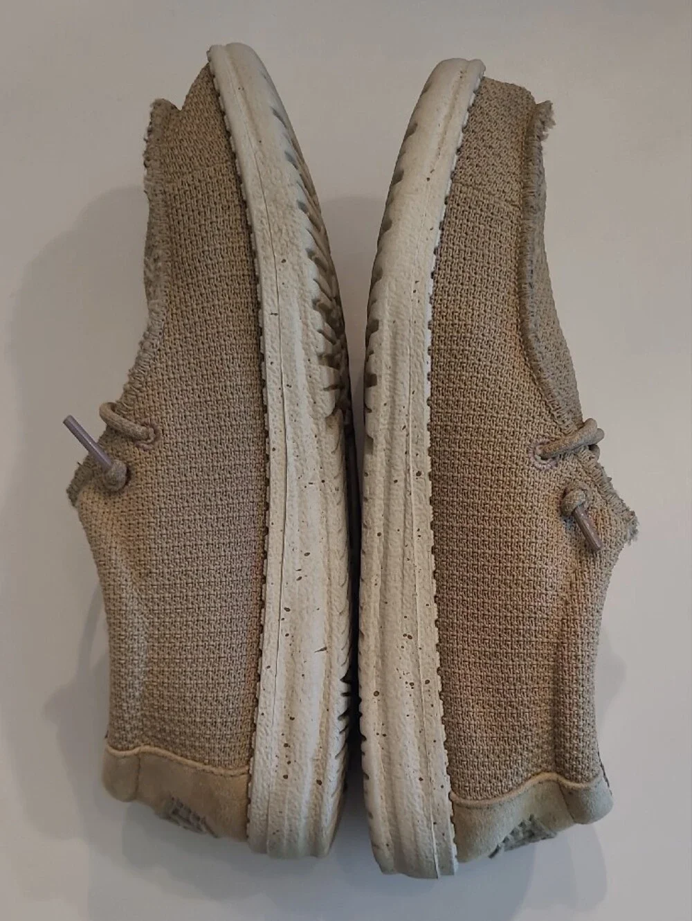 Hey Dude Wally Sport Mesh Boat Shoe Low-Top Loafer Slip-On Moccasin Sneakers